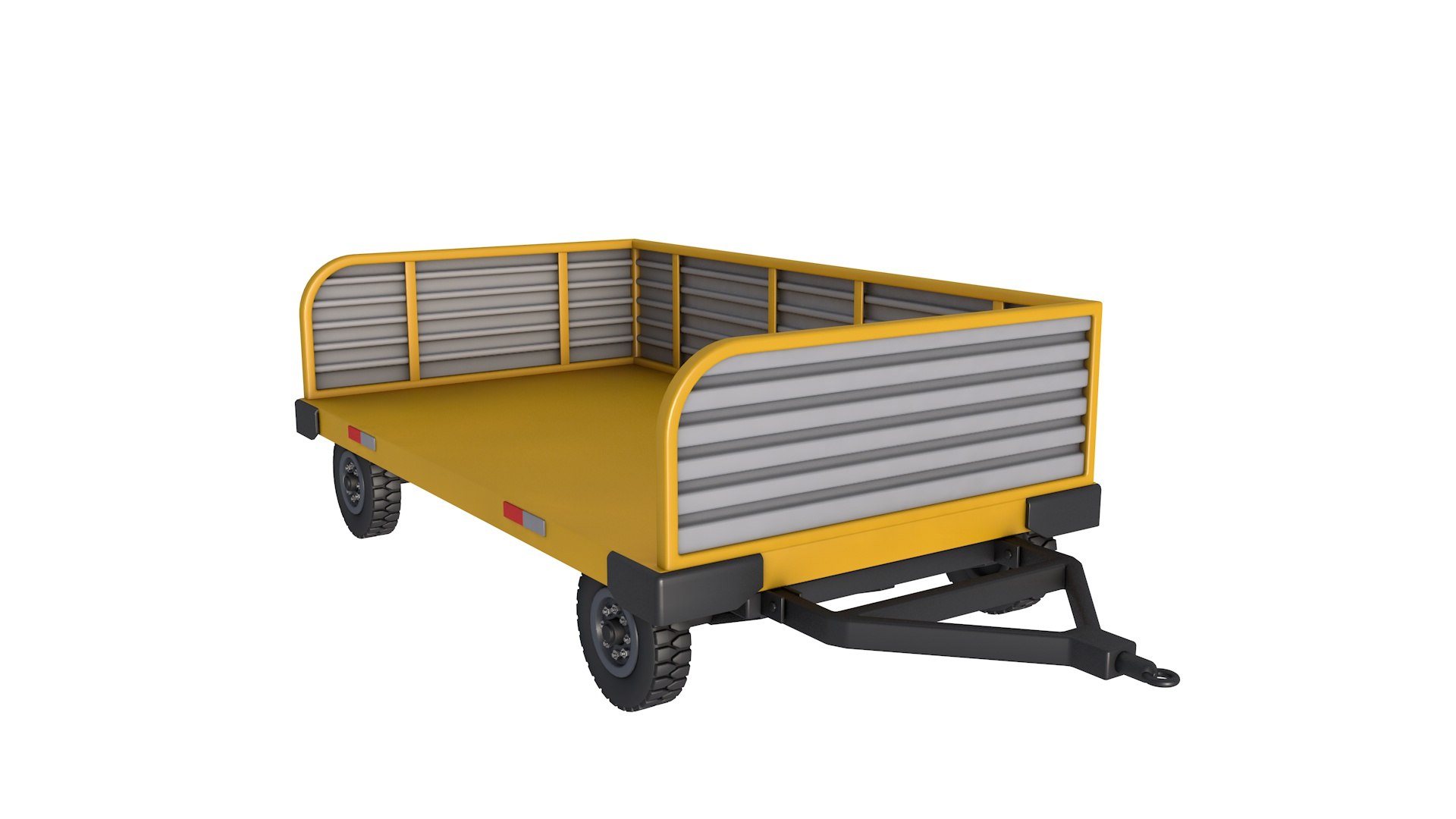 Airport Luggage Trolley 3D model - TurboSquid 2105749