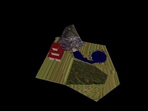 aisan country 3d model