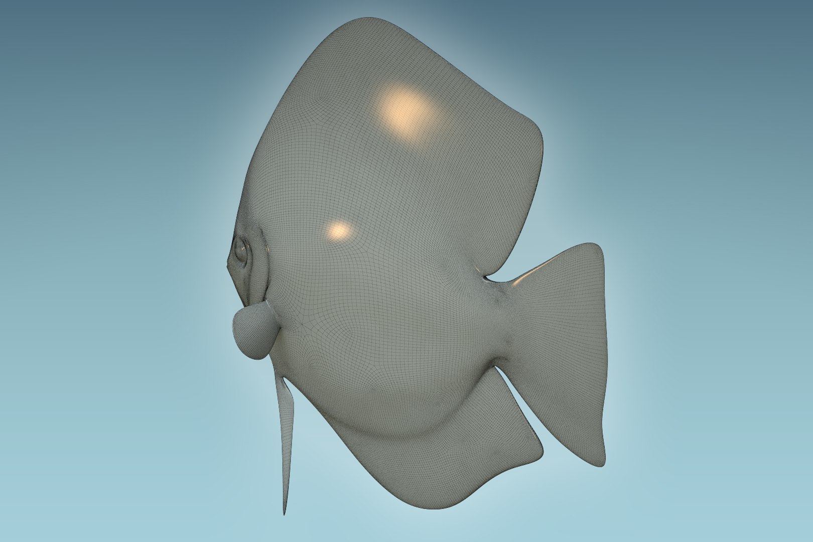 Discus fish 3 3D model - TurboSquid 1208873