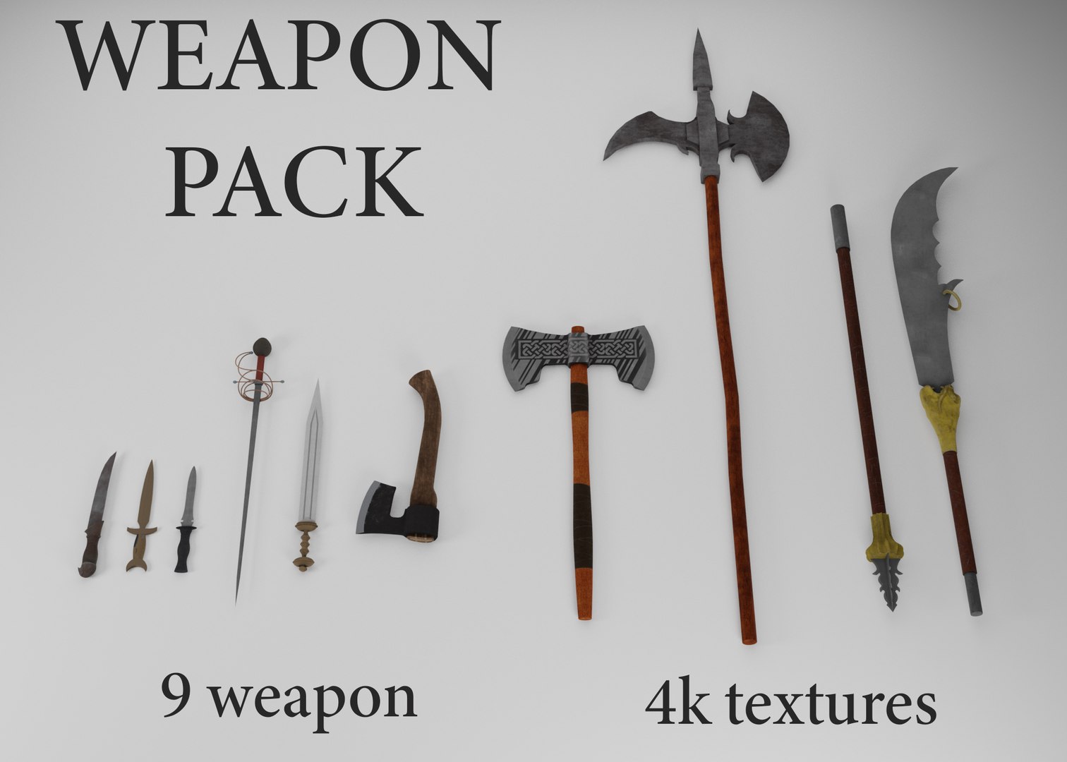 3D weapon model - TurboSquid 1678257