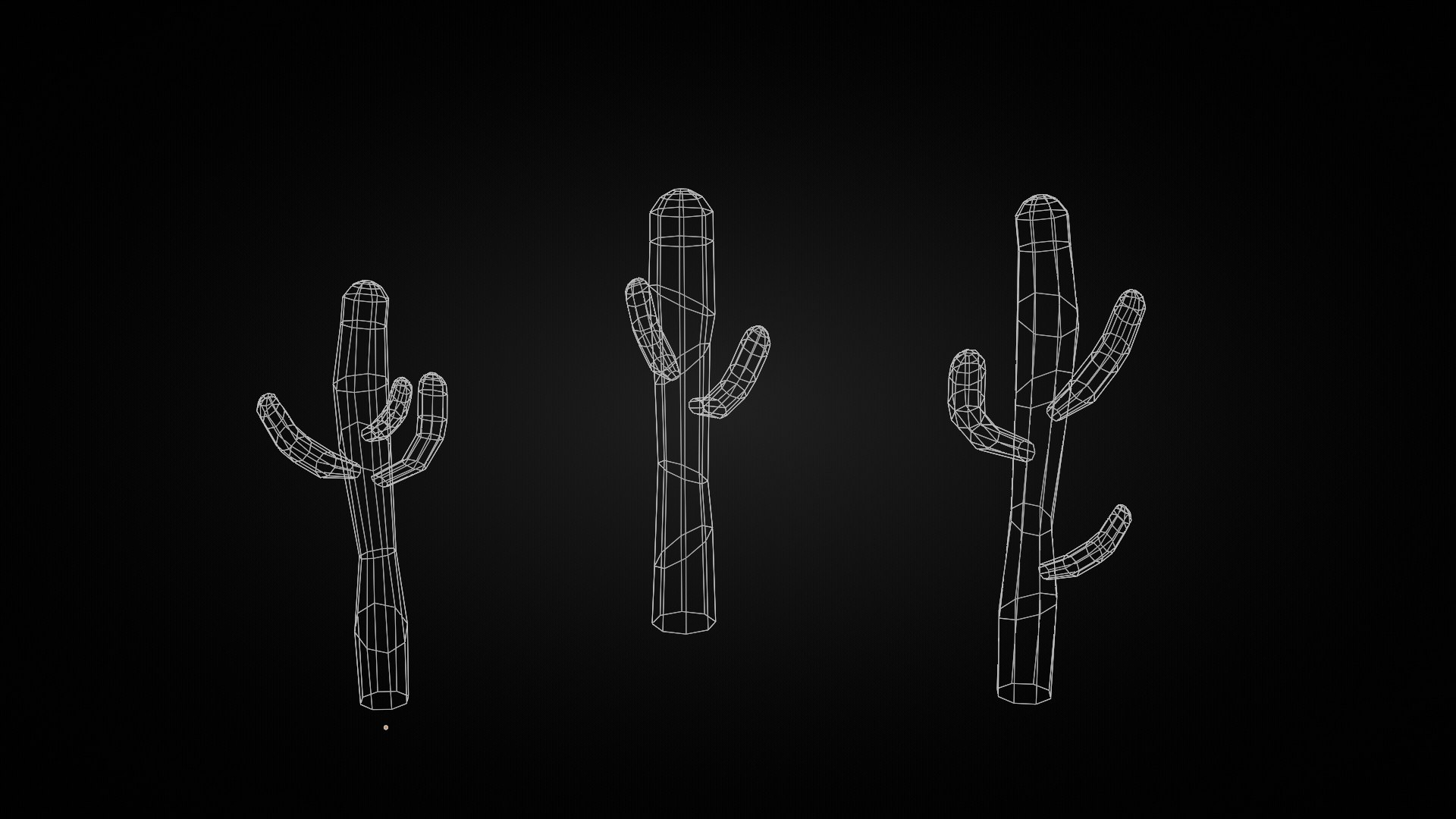 3D Low Poly Cactus Model Model - TurboSquid 2344104