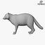 Low Poly Raccoon