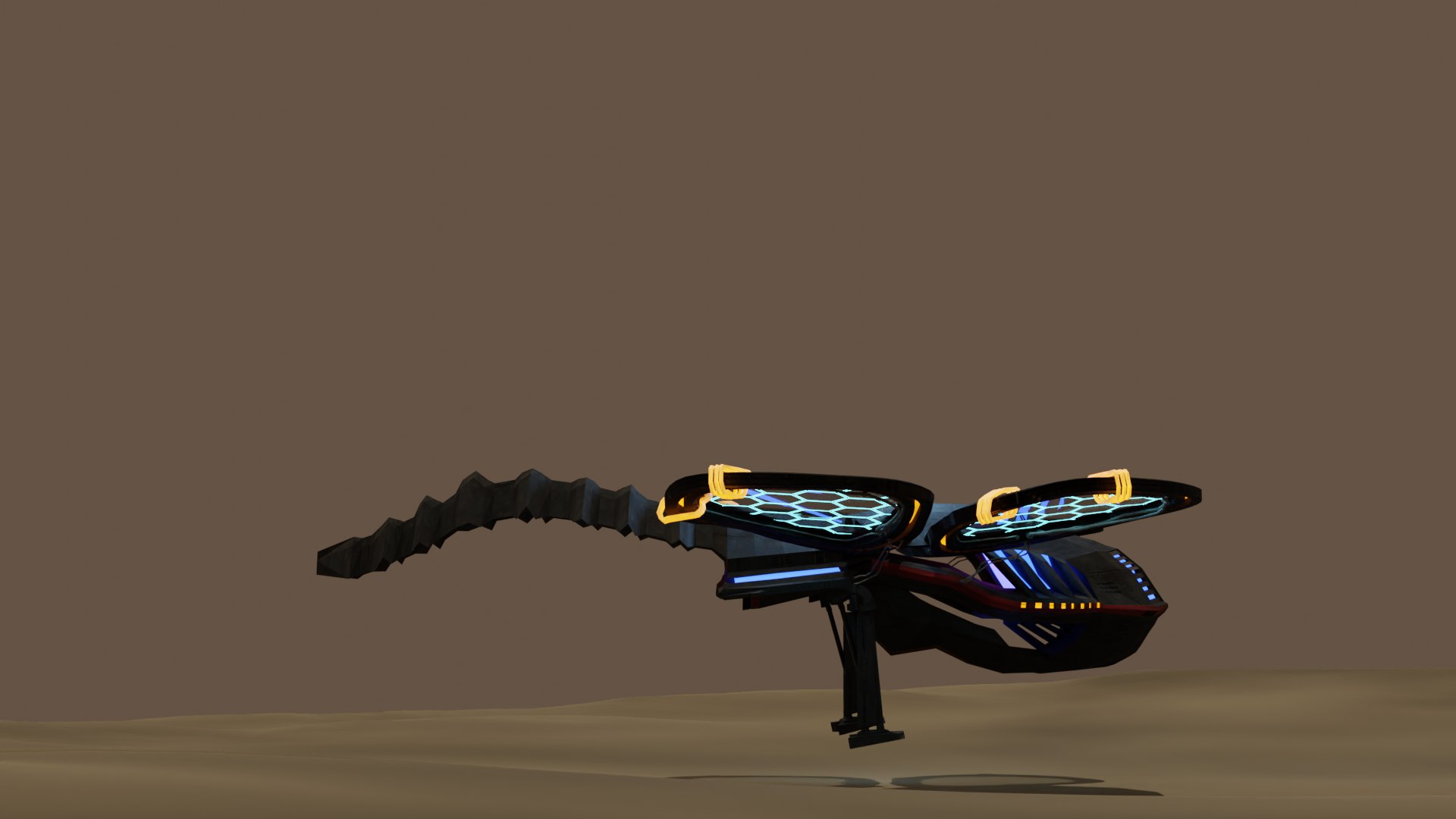 BugJet Sci-fi Explorer 3D Model - TurboSquid 2005225
