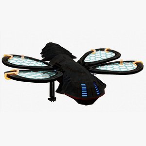 BugJet sci-fi explorer 3D model
