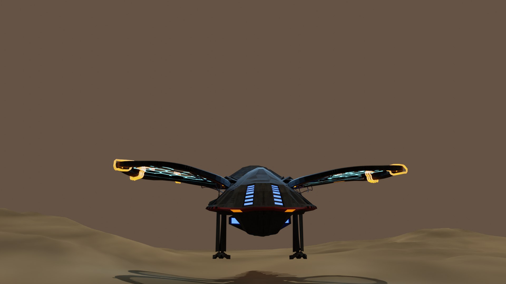 BugJet Sci-fi Explorer 3D Model - TurboSquid 2005225