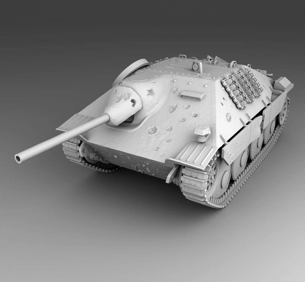 German tank Hetzer model - TurboSquid 1947951