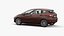 Ford Fiesta 2018 5 puertas lowpoly
