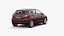 Ford Fiesta 2018 5 puertas lowpoly