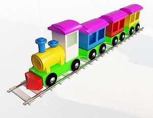 3D Train Toy for Child
