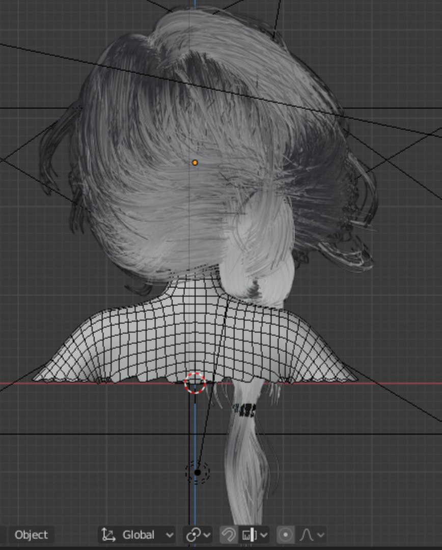 Loose Braid-blender Particles System Hairstyle 3D - TurboSquid 2084187