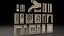CLASSIC EUROPEAN KITBASH 03 MODULAR BUILDING WITH INTERIOR