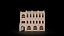 CLASSIC EUROPEAN KITBASH 03 MODULAR BUILDING WITH INTERIOR