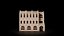 CLASSIC EUROPEAN KITBASH 03 MODULAR BUILDING WITH INTERIOR
