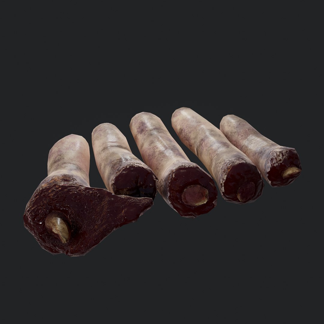 3D Severed Fingers and Toes model https://p.turbosquid.com/ts-thumb/fd/nIXKFY/Tv/23/png/1635138103/1920x1080/fit_q87/4efb82cb19633d4620a509ec84faf102be66cc7f/23.jpg