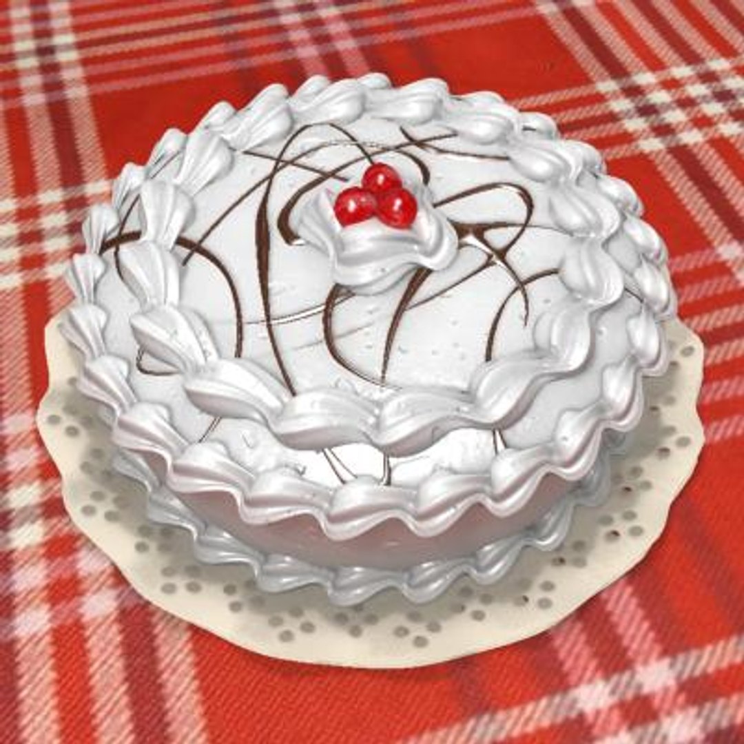 3d Delicious Cake Model