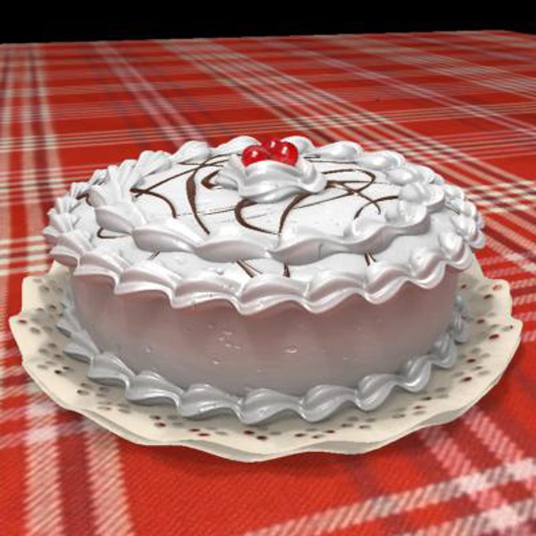 3d Delicious Cake Model