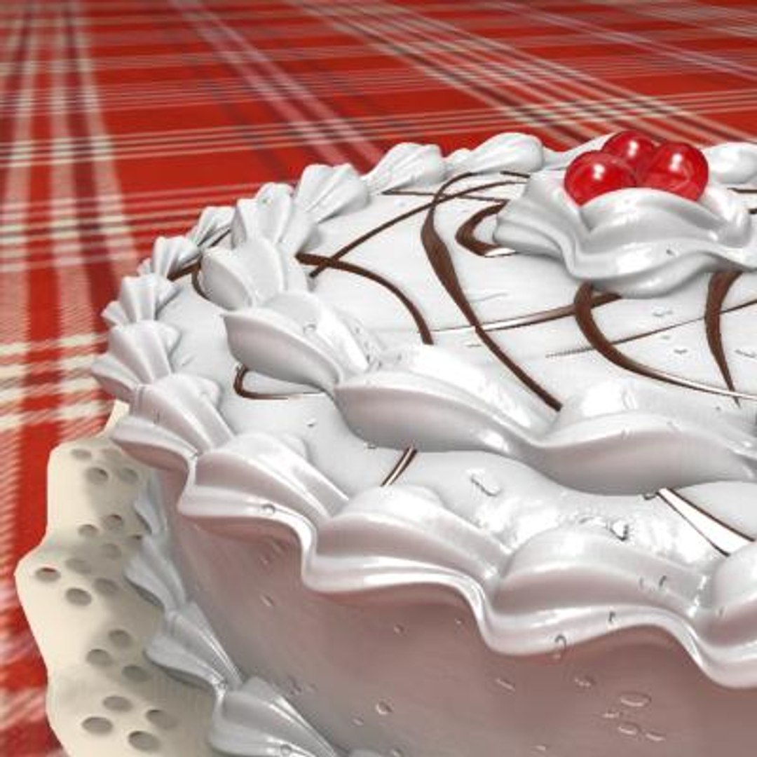 3d Delicious Cake Model