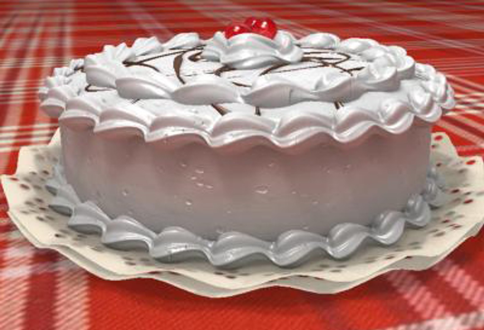 3d Delicious Cake Model