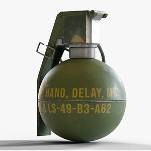 M67 Grenade 3D model