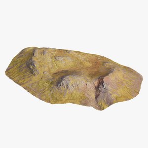 3D Big Volcanic Landscape - 3D PBR Model