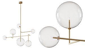 3D Linnea 59 Chandelier model