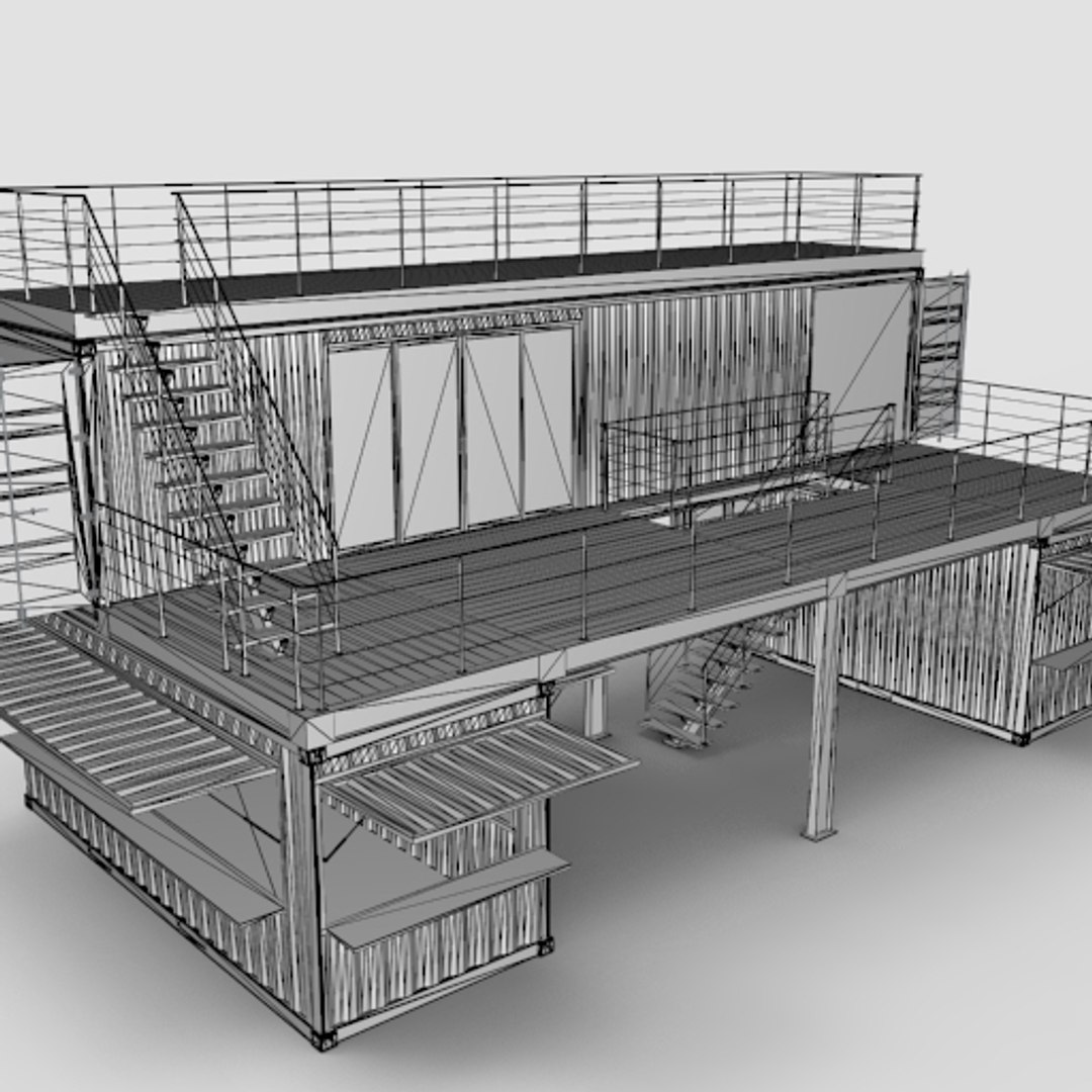 Shipping Container 3d Model - Turbosquid 1584710