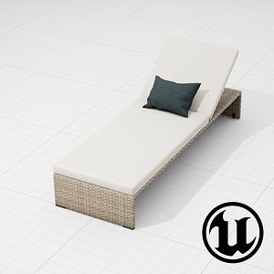 Dedon Slimline Lounge 003 UE4