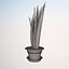 plant sansevieria zeylanica 1 3d model