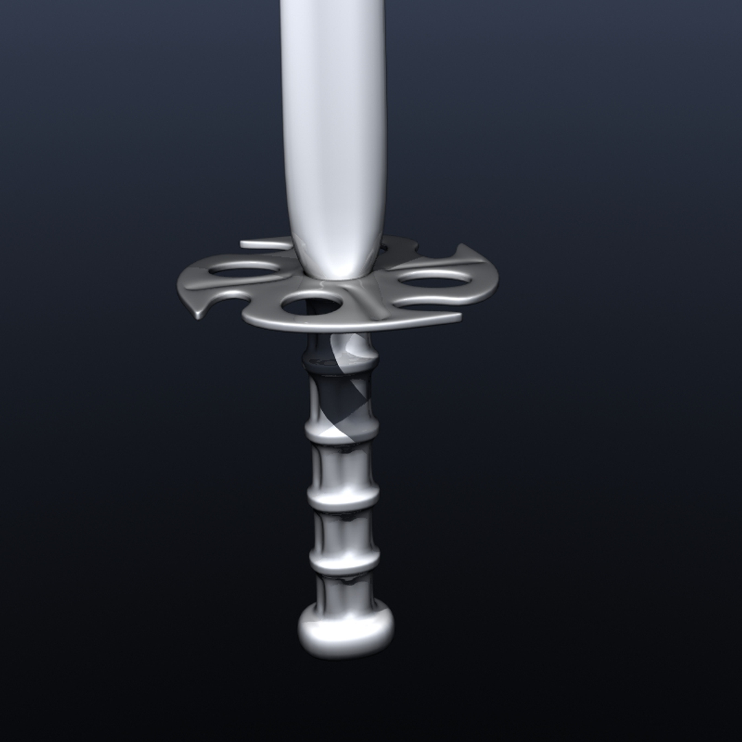 Free Medieval Sword 3d Model