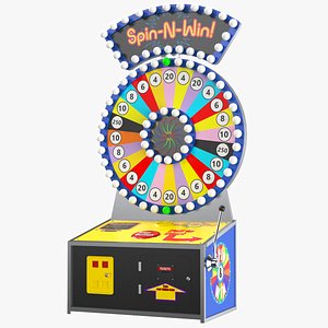 3D Spin And Win Arcade Game