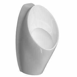 Urinal 3D model Modeled in 3ds max