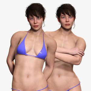 Serena - Athletic woman Ready To Use