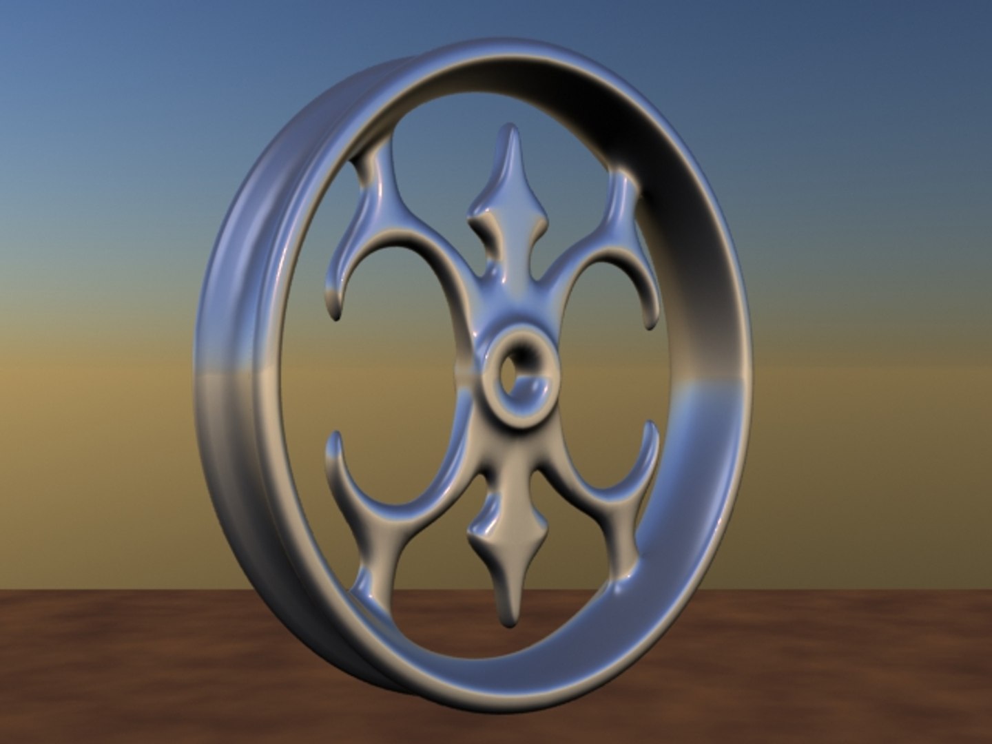 Free Wheels Rims 3d Model