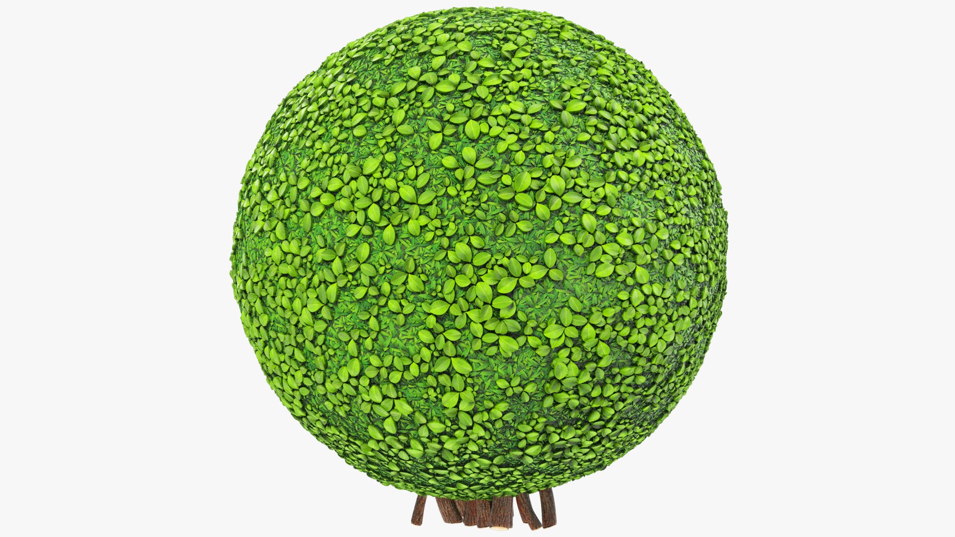 3D Stylized Sphere Bushes Collection V1 Model - TurboSquid 2093308