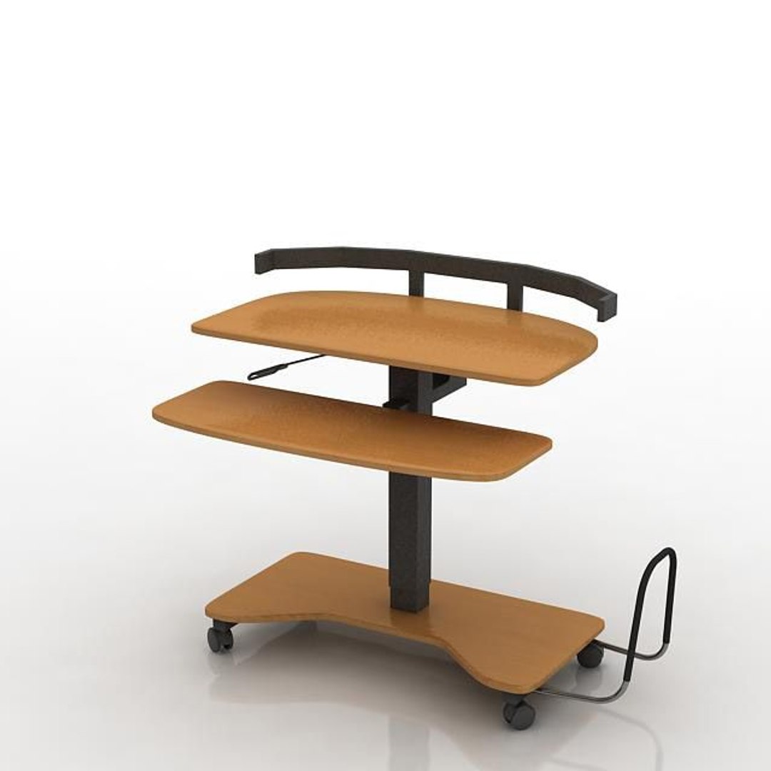 3D desk model - TurboSquid 1265670