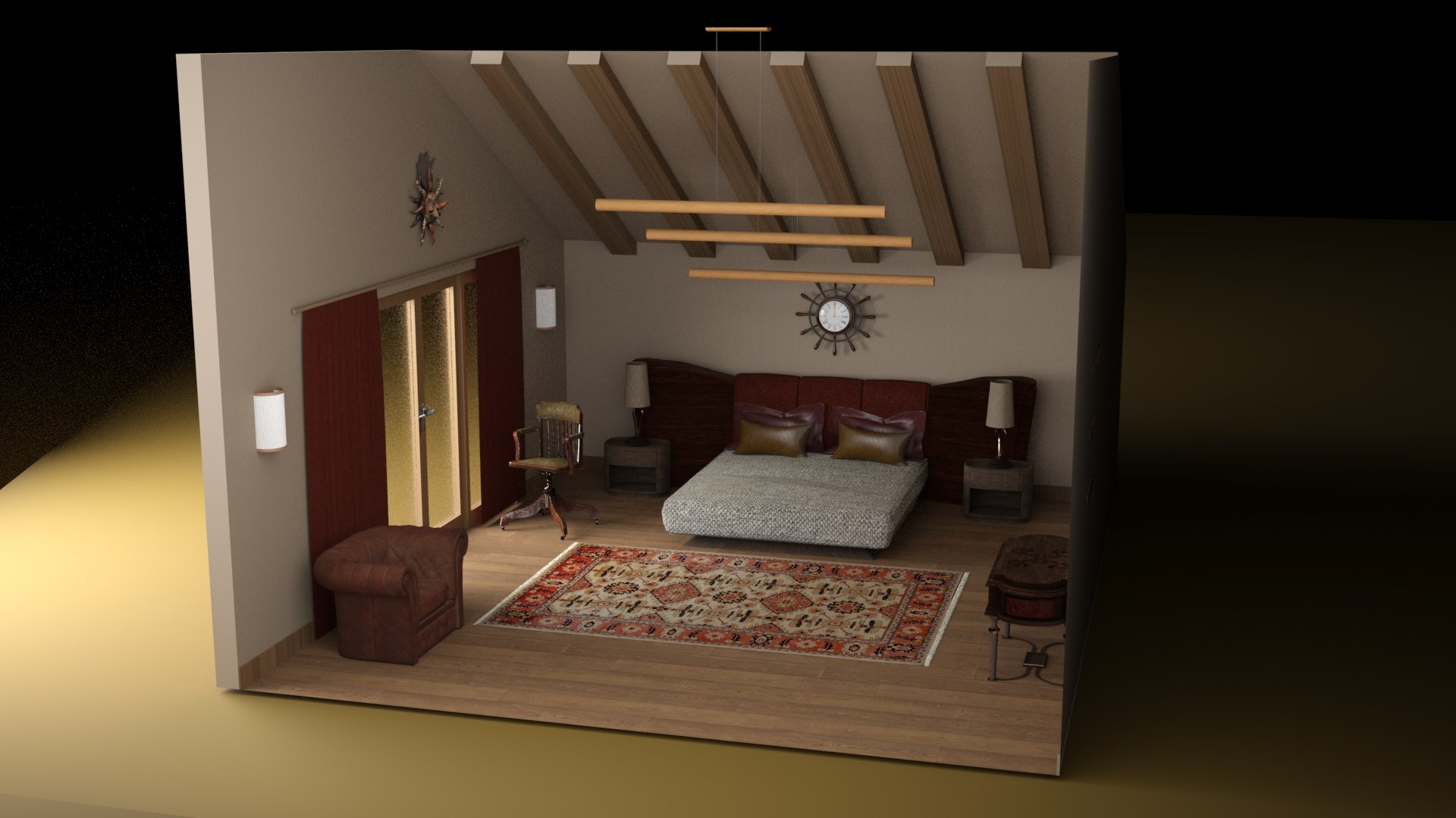 Interior Design Model 3D model - TurboSquid 2162609