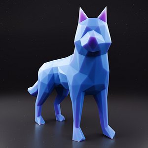 3D model husky 1