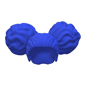 Dark pigtails 3D
