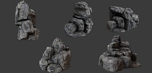 3D rocks 4 model