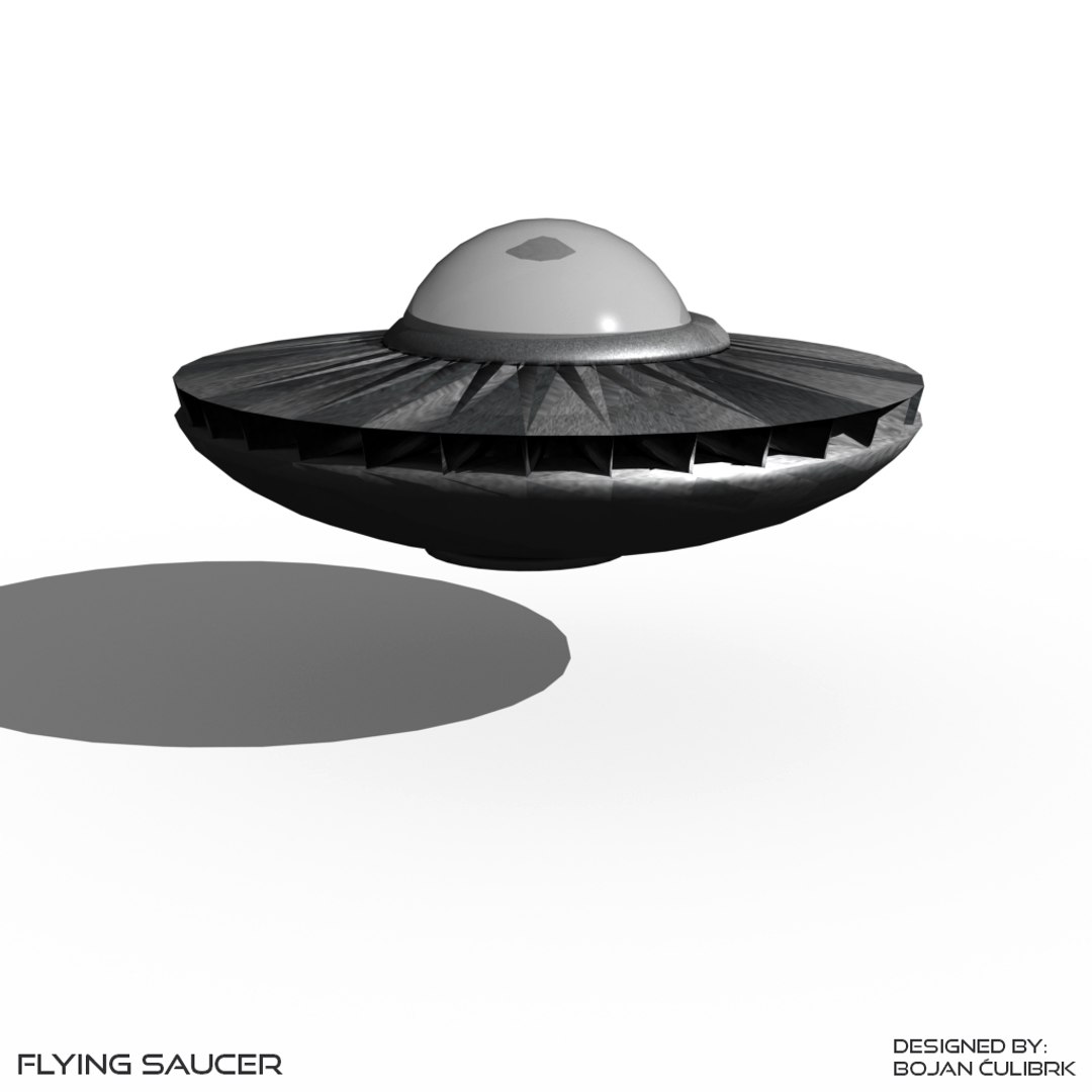 3d Model Flying Saucer