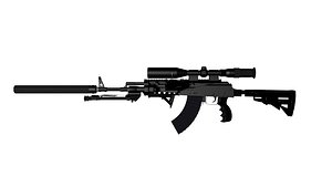 free lwo model ak47 ak-47