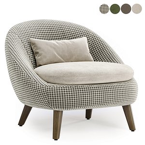 3D cozy chair model