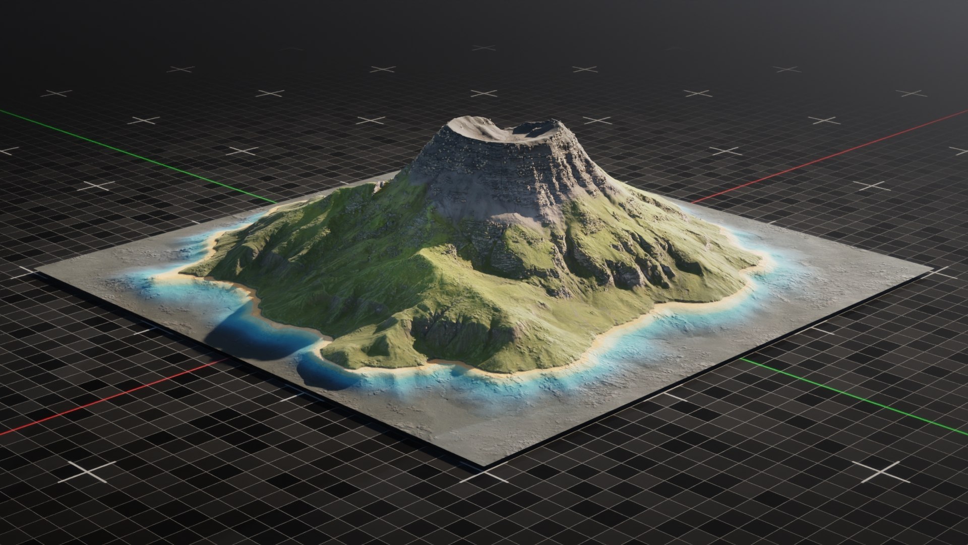 3D Island Volcano 3 https://p.turbosquid.com/ts-thumb/fe/WdQDOa/Or/preview0001/jpg/1746662189/1920x1080/fit_q87/79fe6a579528d0176bcb12f04d173b6769e28de9/preview0001.jpg