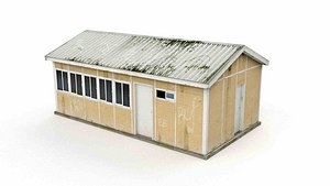 Modern Farm Modular Building 3D model