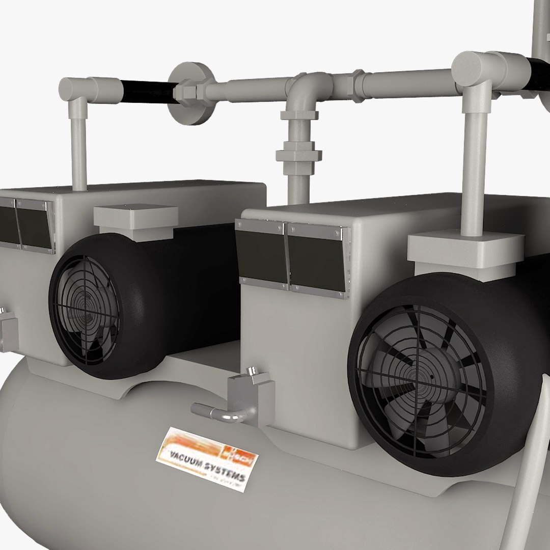 Vacuum Pump Model - TurboSquid 1428680