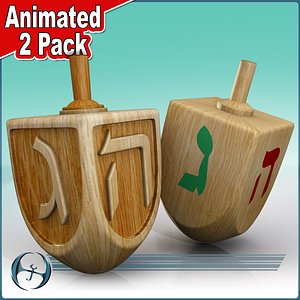 Dreidel (Animated 2Pack)