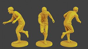 3D Soccer Player SP 039 model