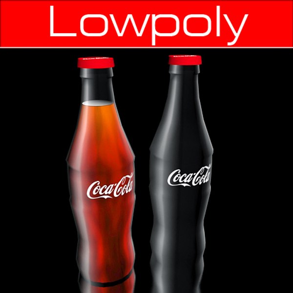 coca cola 3d model free download