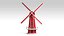 3D Miniature Windmill model