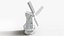3D Miniature Windmill model